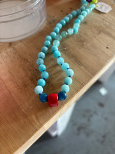 Button Necklace