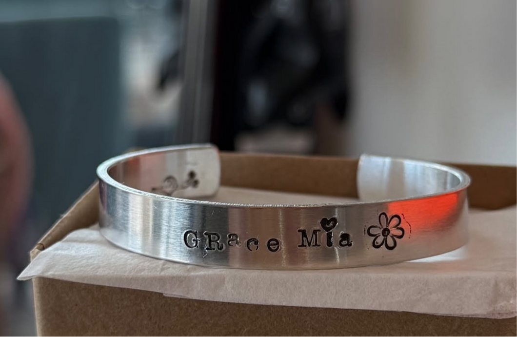 Custom Word Cuff