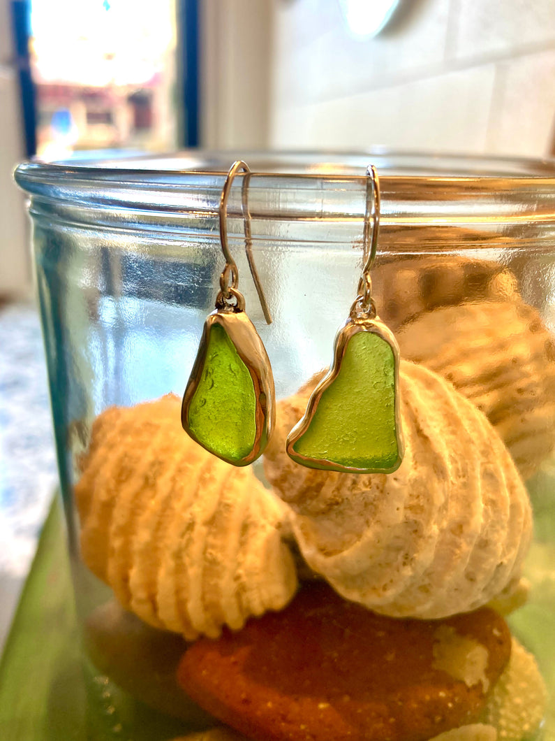 Version 2 Denise’s Sea Glass earrings