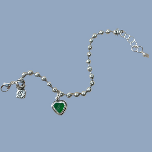 Heartshaped Seaglass Pendants