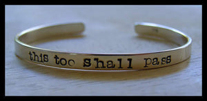Custom Word Cuff