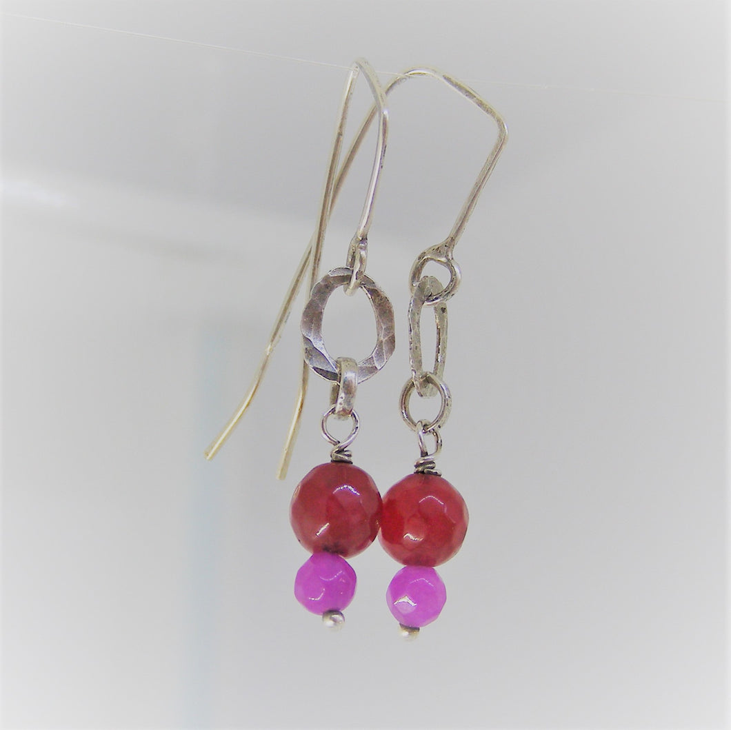 Agate Carnelian earrings