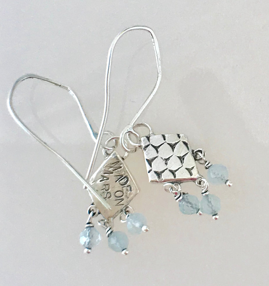reflector earrings