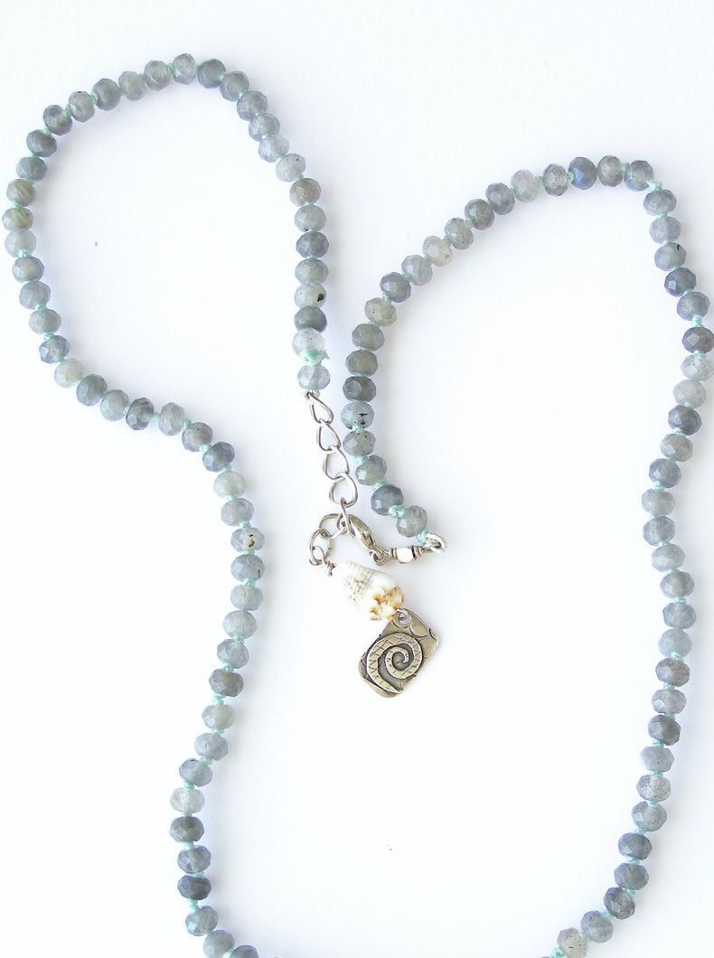 Faceted Labradorite Necklace