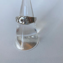 Swirly Silver Ring