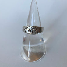 Swirly Silver Ring