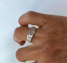 Swirly Silver Ring