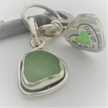 Custom Sea Glass Key Chain